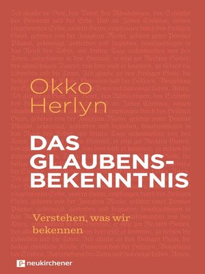 cover image of Das Glaubensbekenntnis